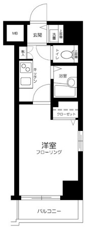 トーシンフェニックス笹塚駅前弐番館の物件間取画像